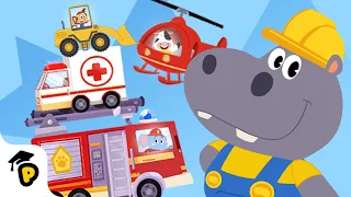 Helikopter, Raceauto & meer | Voertuigen voor Kinderen | Kinderfilmpjes|Dr.Panda TotoTime Nederlands