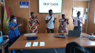 PCEA Makupa church Deaf Song.30 January 2022