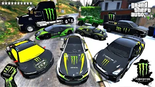 GTA 5 ✪ Stealing MONSTER SuperCar's with Franklin ✪ (Real Life Cars #78)