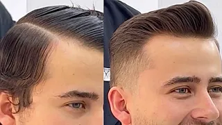 Pasó a paso de corte de pelo a tijera y máquina (hombres) #hairstyle #tutorial #barber #clasicos