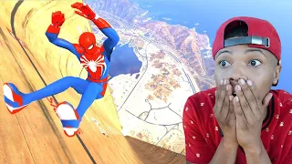 GTA 5 - Epic Ragdolls/Spiderman Compilation 3 (Euphoria Physics, Fails, Jumps, Funny Moments)