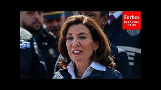 New York Gov. Kathy Hochul Attends Opening Of $11.4 Million Workforce Development Center