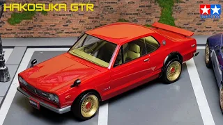 Building 1969 Skyline GTR 2000  /  Plastic Car Model (1:24)  / Hakosuka GT-R