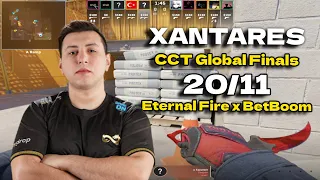 CS2 POV Eternal Fire XANTARES (20/11) vs BetBoom (Vertigo) @ CCT Global Finals 2024