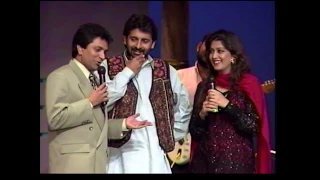 Moin Akhter with Fazila & Qaiser Khan (Dhanak TV USA)