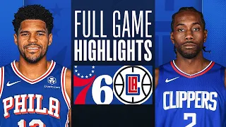 LA CLippers vs Philadelphia 76ers Full Game Highlights | Mar 24 | NBA Regular Season 2024