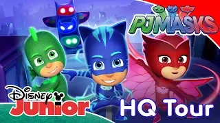 PJ Masks | Welcome To PJ Masks HQ! ✨ | Disney Kids