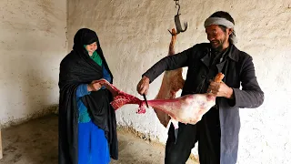 Old lovers Ramazan Mubarak Iftar Recipe | Village life Afghanistan in a cave