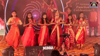 # Navratri special dance presented by class 5