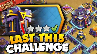 Easily 3 Star the Last Town Hall 15 Challenge (Clash of Clans)