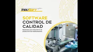 Software de control de calidad - Farmacéutica