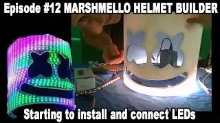 Marshmello (Ep #12)LED Professional Helmet Guide:DIY Step-by-Step Guide :Build Your Own Mello Helmet