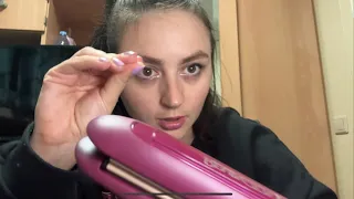 Greek ASMR - Toxic Friend Doing Your Hair For A Date💇‍♀️💇