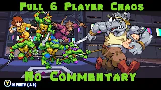 TMNT: Shredder's Revenge | Full 6 Player | No Commentary | Story Mode Walkthrough