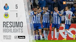 Highlights | Resumo: FC Porto 5-1 FC Arouca (Liga 22/23 #14)