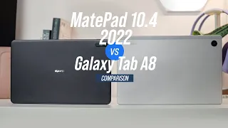 Huawei MatePad 10.4 2022 v Samsung Galaxy Tab A8: Comparing productivity partners