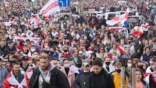 Abermals Massenproteste in Belarus