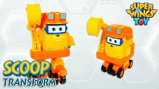 [transform! Superwings] Scoop, Bulid Team  l Superwings toy | superwings