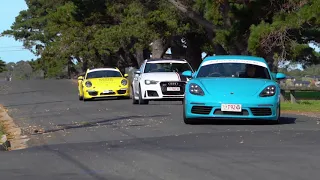 Targa Tasmania 2019 (Tour) - Porsche Cayman S, Pure Sound