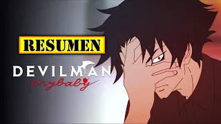 🔺 Devilman Crybaby TEMPORADA 1 | RESUMEN ANIME en 13 Minutos | Te Cuenta la Vida de 2 DEMONIOS LOCOS