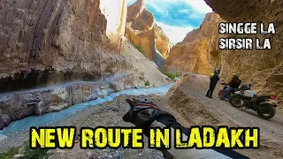 NEW ROUTE IN LADAKH 😱 Leh - Yalchung - Lingshed