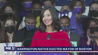 Barrington native elected mayor of Boston