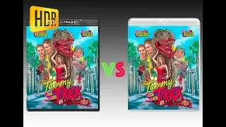 ▶ Comparison of Tammy And The T-Rex 4K (4K DI) HDR10 vs Regular Version