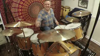 DEEP PURPLE BURN LIVE- IAN PAICE DRUM COVER