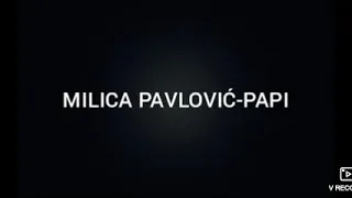 Milica pavlović / PAPI/  tèxt