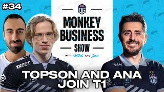 Topson's announcement, Road to TI Behind the Scenes | OG's Monkey Business Show Episode 34