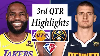 Los Angeles Lakers vs. Denver Nuggets Full Highlights 3rd QTR | January 15 | 2022 NBA Season