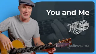 You and Me by Neil Young | Drop D Tuning Guitar Lesson