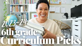 MIDDLE SCHOOL HERE WE COME!! 6TH GRADE HOMESCHOOL CURRICULUM PICK 2023-2024// INDEPENDENT LEARNING