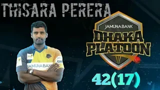 Thisara Perera's batting in BPL