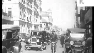 1930s South Africa, Johannesburg, Street Scenes, Rare Archive Footage