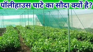 पॉली हाउस घाटे का सौदा क्यों है? || Full Information on Polyhouse/Greenhouse