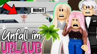 REICHE FAMILIE 💸 fährt in den URLAUB 🏝 bis das PASSIERT 😱 BROOKHAVEN RP 🏡 Roblox Story DEUTSCH