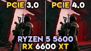 PCIE 3.0 vs 4.0 - RX 6600 XT + Ryzen 5 5600 (Drivers 23.7.2)