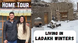 How we live in Winters of Ladakh || HOME TOUR || The Seeking Soul
