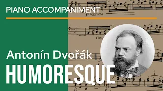 Dvořák - Humoresque Piano Accompaniment (arr. Rehfeld) | violin sheet music play along | practice