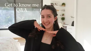 Get to know me | Q&A