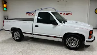 1989 Chevrolet C1500 Sport, OBS, 5.0/5 speed, low miles, BYP rpo, SOLD