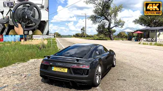 950HP Audi R8 V10 Plus | Forza Horizon 5 | Thrustmaster T300RS gameplay