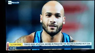 Marcell Jacobs al TG 9.84 record europeo