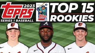 Top 15 Rookies in 2023 Topps Series 1 | MLB Baseball Cards | Michael Harris | Gunnar Henderson