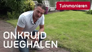 Hoe kom je van onkruid tussen de bestrating af? | Tuinmanieren