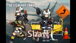 [Arknights] Shaw || Character Design Hot Take #shorts