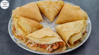 Perfect Chicken Cheese Crepe❗Cheesy Chicken Crepes Recipe, Ramadan Special By Cooking With Passion