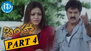 Simha Full Movie Part 4 ||  Balakrishna, Nayantara, Sneha Ullal || Boyapati Srinu || Chakri