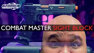 BETTER SIGHT?! - TTI Combat Master Sight Block by JAG Arms w/ Unicorn Airsoft | Airsoft GI
